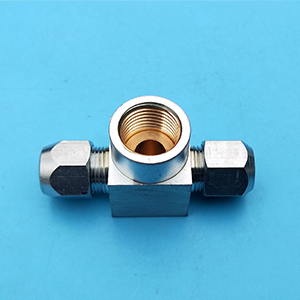 卡套式三通終端接頭